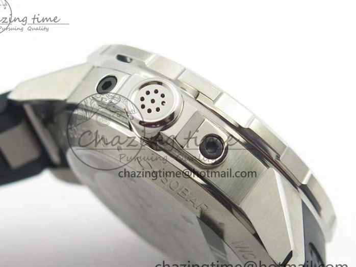 MIROTIME 0110 Aquatimer Chrono IW376803 V6F 1:1 Best Edition Gray Dial on Rubber Strap A FlexibleFit 7153